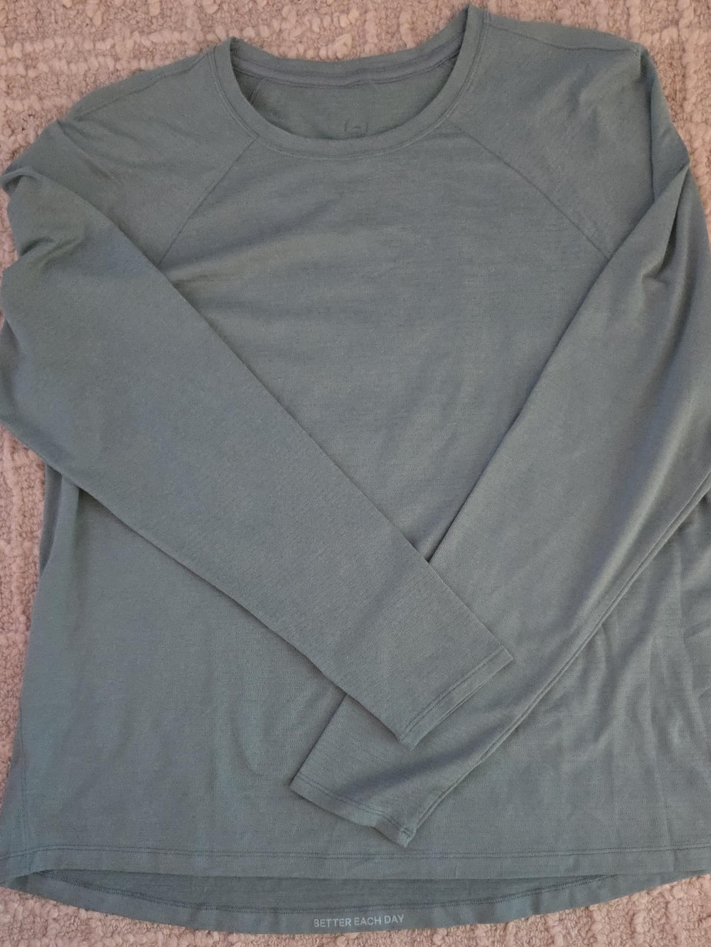 Lululemon Men's Drysense Better Each Day Short Sleeve Training Shirt, Sage Green